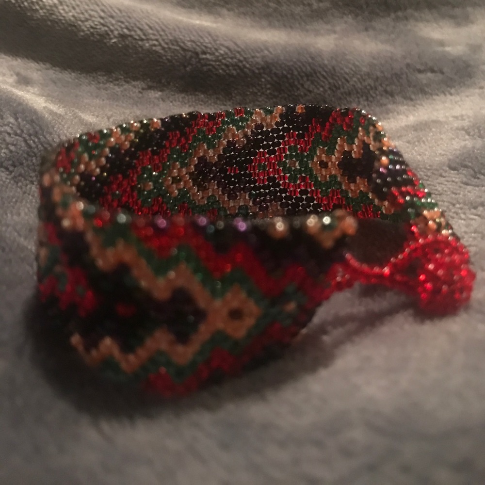 HANDWOVEN BEADED BRACELET